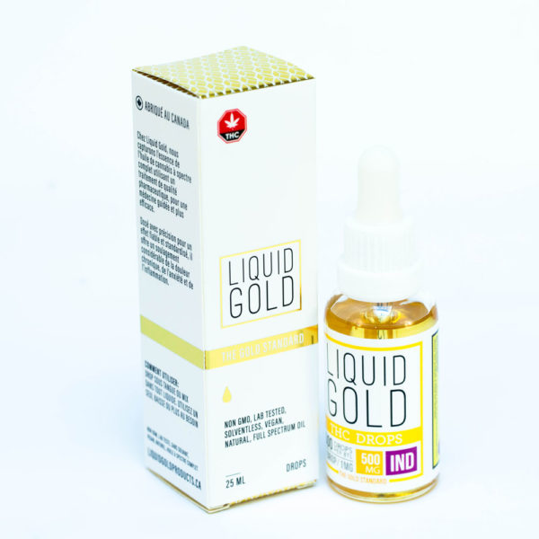 A 30ml tincture bottle containing 100mg of pure Cannabis oil.